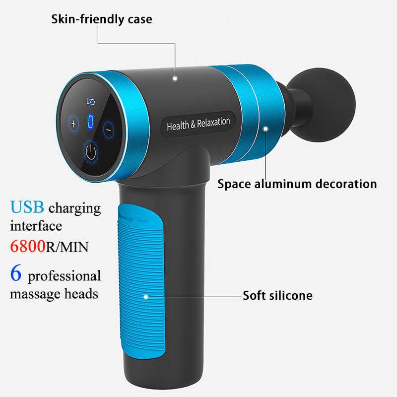 Cordless Deep Muscle Multifunctional Massage Gun