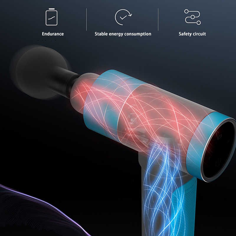 Cordless Deep Muscle Multifunctional Massage Gun