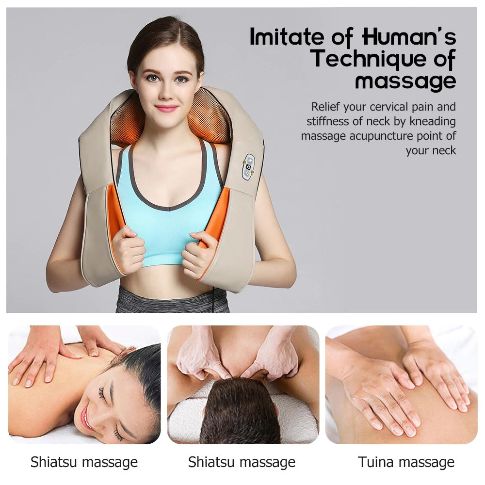 Neck Shoulder Massager Shiatsu Neck Massager