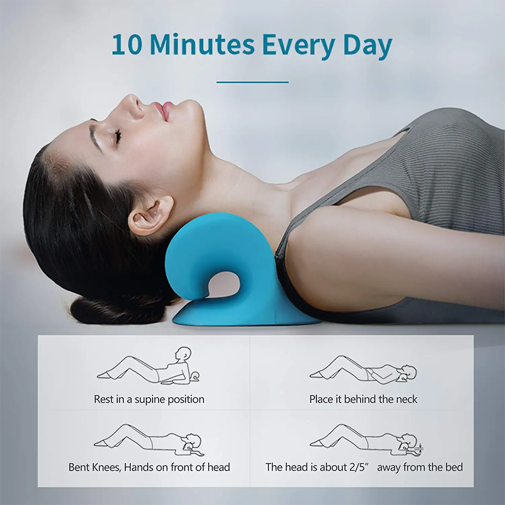 Neck Shoulder Stretcher Relaxer Pillow