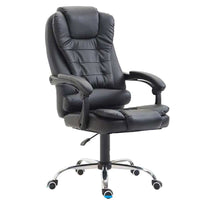 Thumbnail for Office Chair (Black) with Retractable Footrest - Homyspire NZ