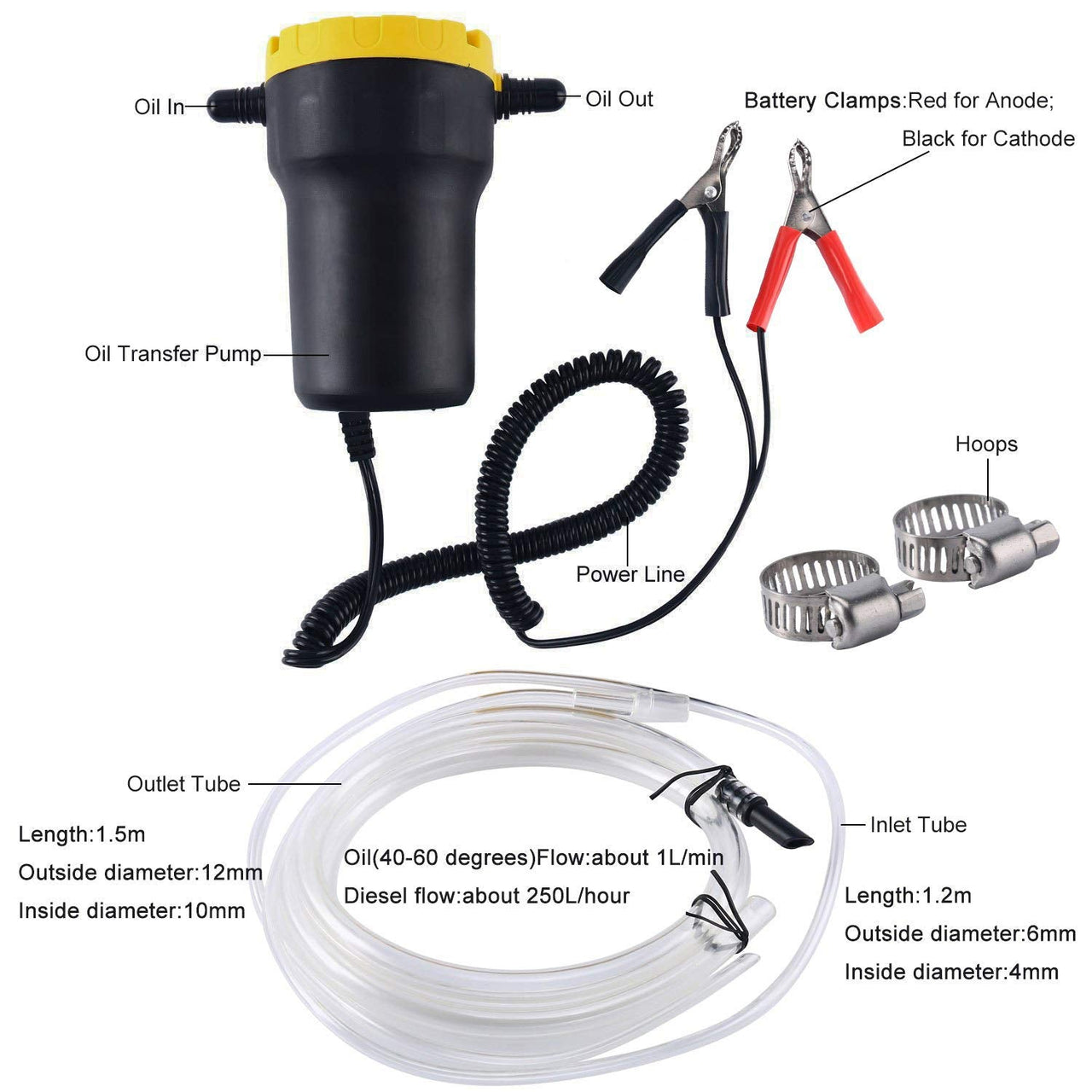 Oil Extractor Pump Diesel, Fluid Extractor Pump - Homyspire NZ