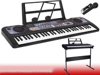 Thumbnail for Keyboard Piano with Microphone & Music Stand and Piano Stand - Homyspire NZ