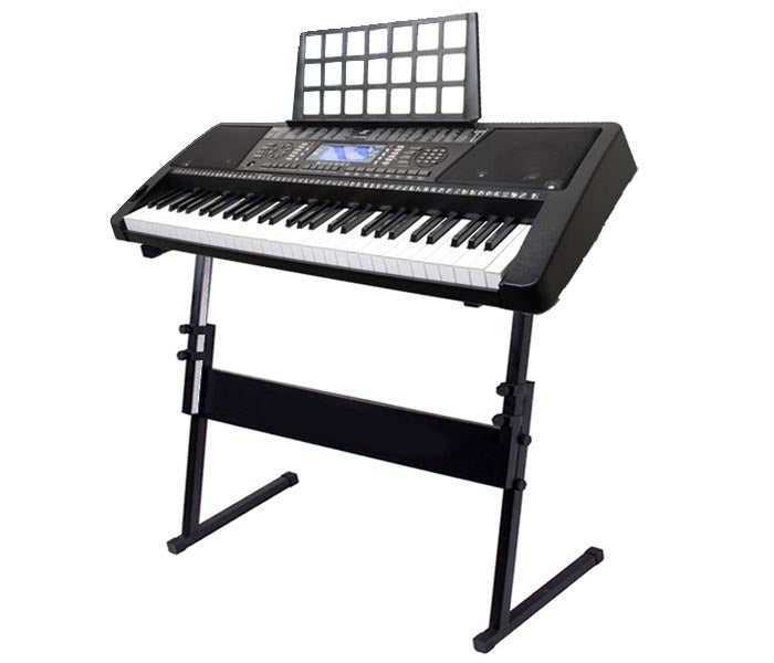 Keyboard Piano 61 Key with Z stand - Homyspire NZ