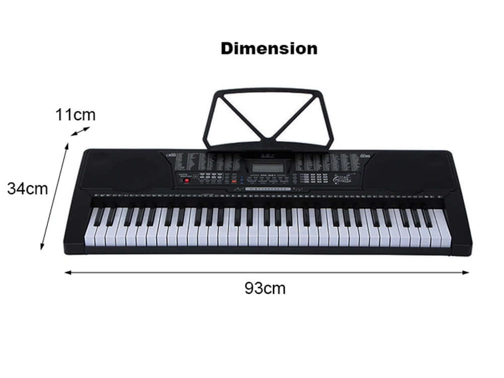 61 Key Electronic Keyboard Piano - Homyspire NZ