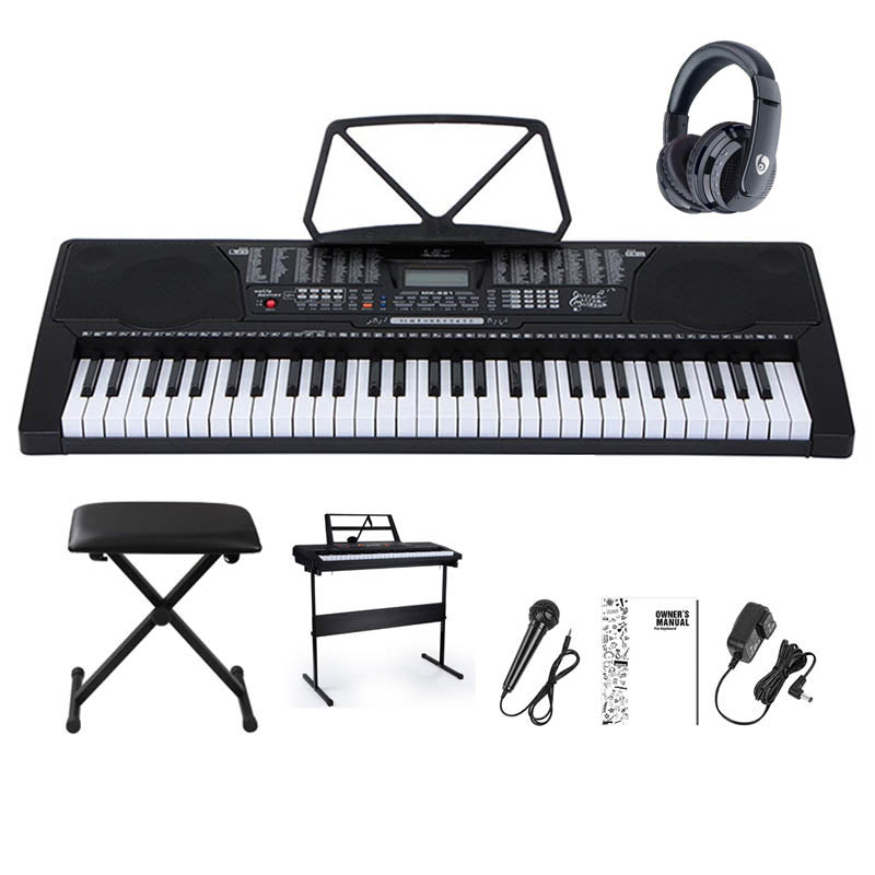 M-05-02_KK123_MK-821 Portable Keyboard Piano - Homyspire NZ