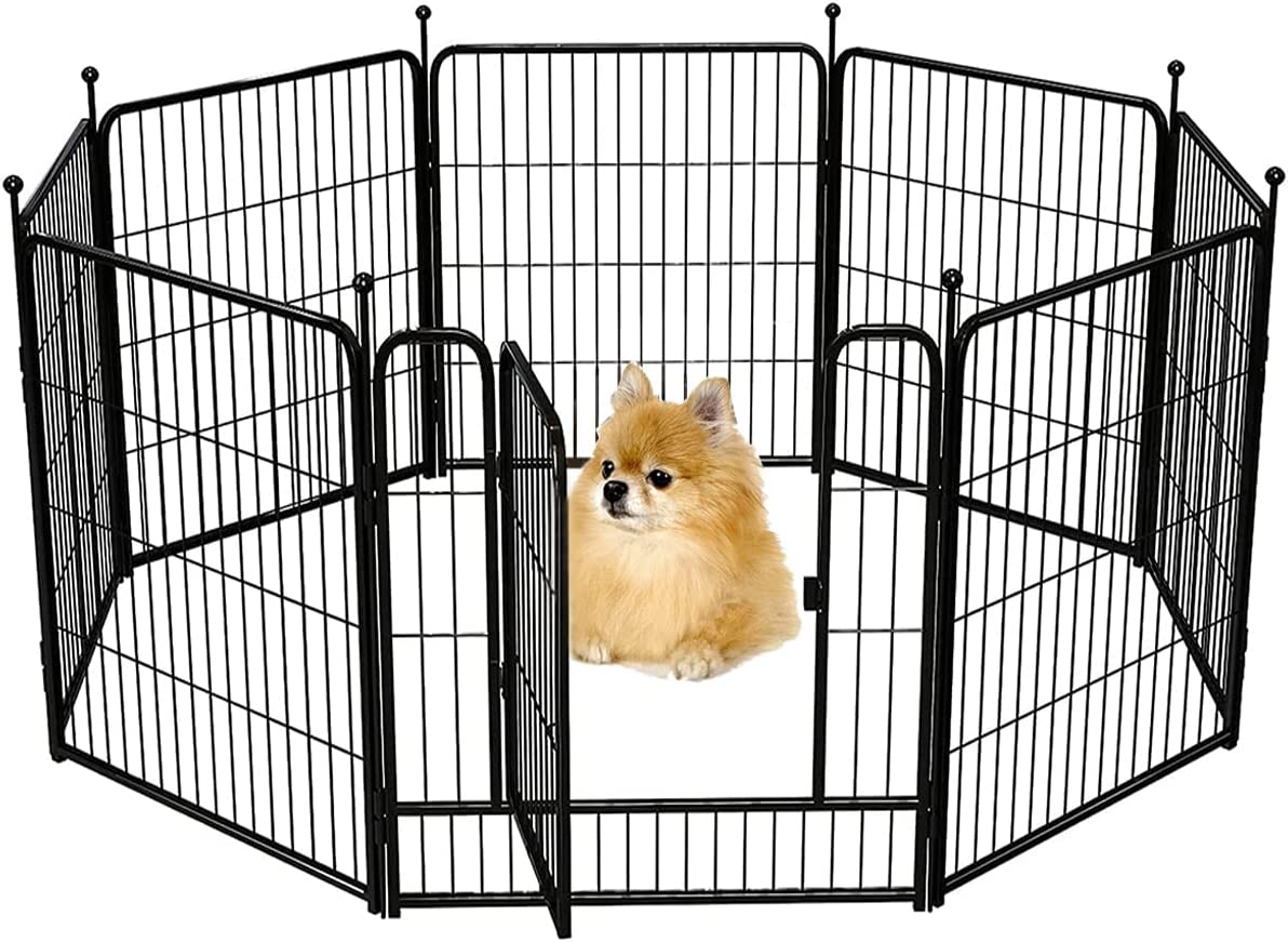 Dog Playpen Pet Play Pen 10 Panel 80*80cm