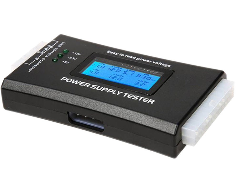 Power Supply Tester Digital Lcd 20/24 Pin Psu Atx Ba4