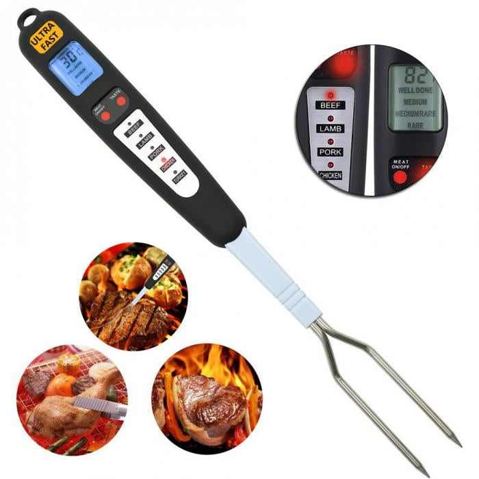 BBQ Thermometer Fork Meat Thermometer