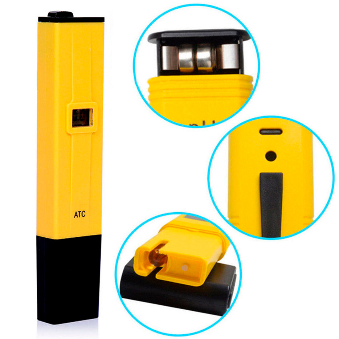 PH Meter Test Pen Digital Electric Portable Water Hydroponics Aquarium Tester