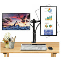 Thumbnail for Dual Arm Monitor Mount Stand Bracket