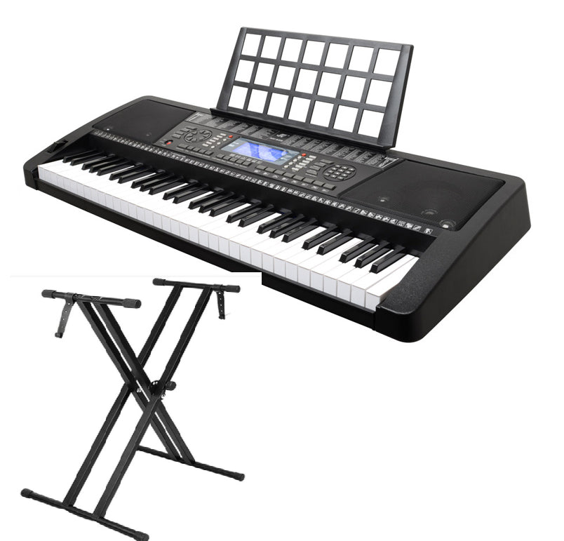 61 Key Electronic Piano Keyboard & Stand