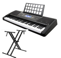 Thumbnail for 61 Key Electronic Piano Keyboard & Stand