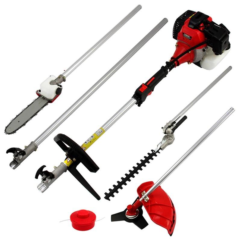 62CC Brush Weed Cutter Saw Hedge Trimmer 4 In 1