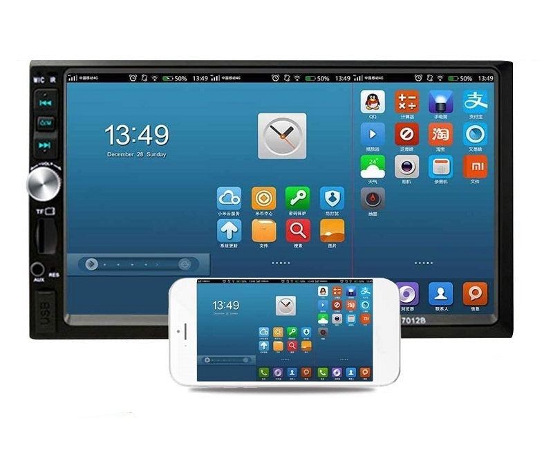 7" Double DIN Car Stereo Bluetooth MP5 Player