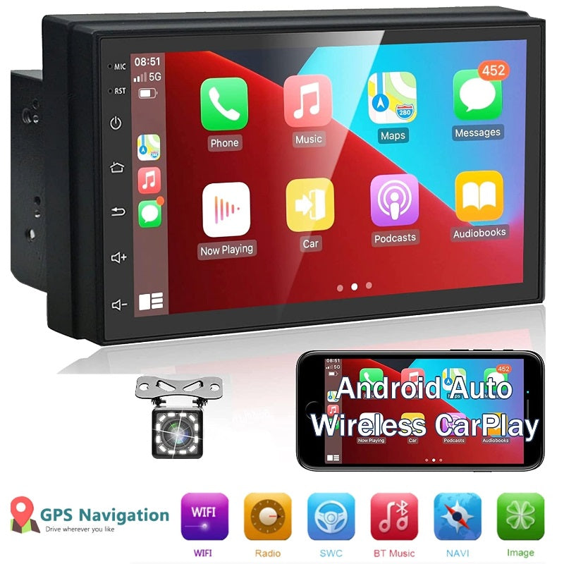 Car Stereo System Touch Screen with GPS + Reverse camera