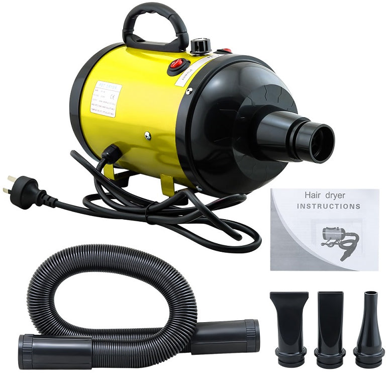 Pet Hair Dryer Grooming Blower 2600W