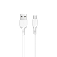 Thumbnail for HOCO Flash Micro Charging Cable White 1 Meter