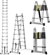 Thumbnail for Telescopic Ladder 5m Multi-Purpose Aluminium Telescoping