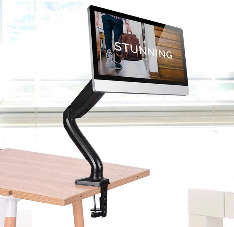 hydraulic single arm monitor stand