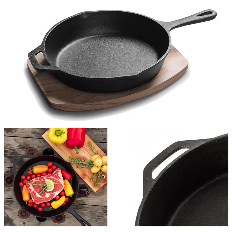 Cast Iron Frying Pan Skillet