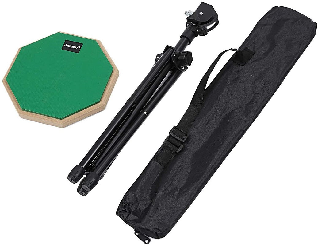 Dumb Drum Practice Drum Pad Kit with Stand