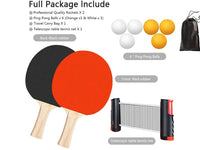 Thumbnail for Table Tennis Racket Bat Set