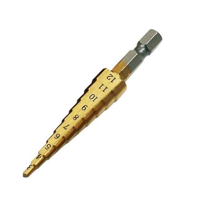 Stepped drill 3-12mm