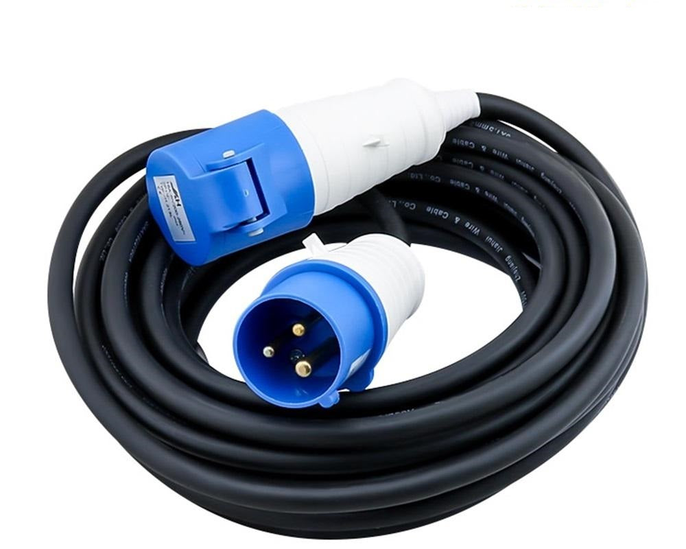 16 amp Extension 30m Motorhome Caravan Camping Hookup fly Caravan Lead