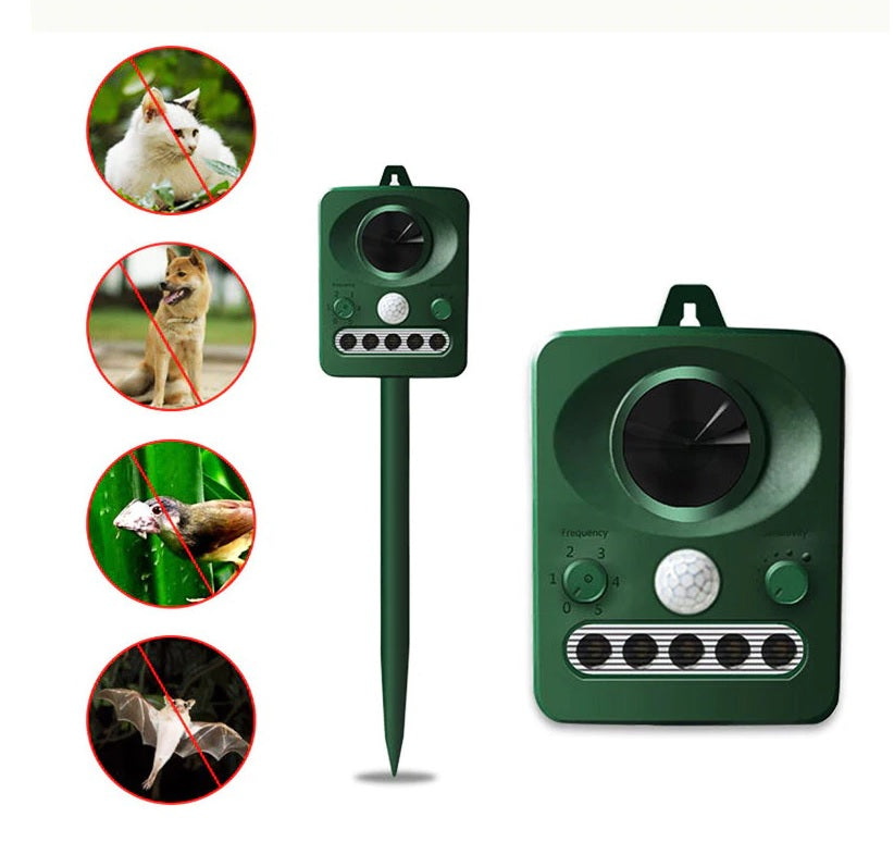 Insect Repeller Animal Repeller Ultrasonic Solar Powered