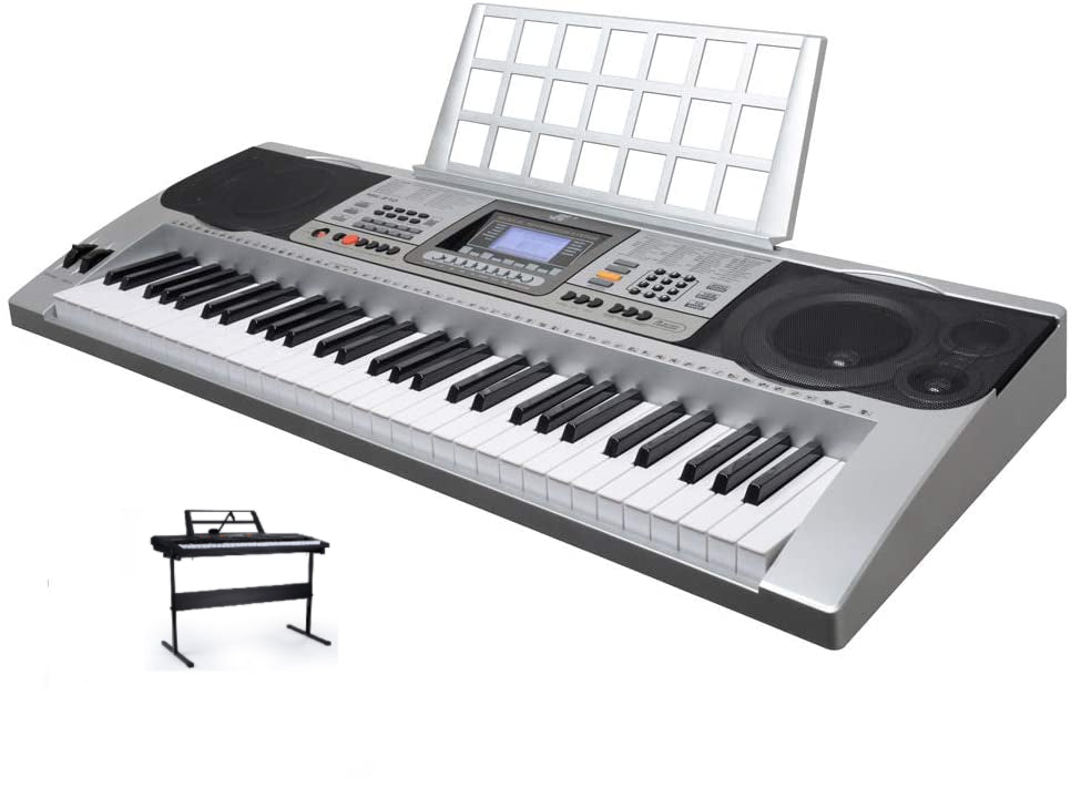 61 Key Electronic Piano Keyboard & Stand