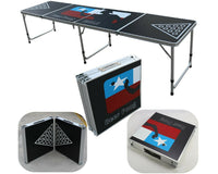 Thumbnail for 8' Beer Pong Table - Lightweight & Portable with Carrying Handles