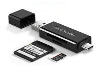 Thumbnail for 3 in 1 USB-C SD & Micro SD Memory Card Reader