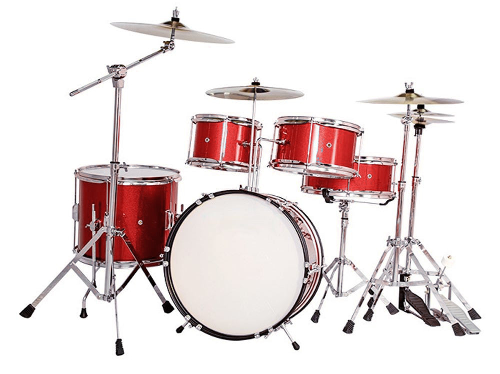 Kids Drum Kit Set Black