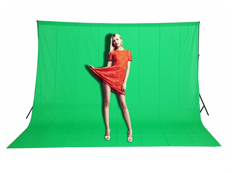 Chromakey Green Screen Backdrop 3M X 4M Muslin Background