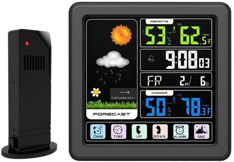 Wireless Weather Station Temperature and Humidity Meter