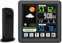 Thumbnail for Wireless Weather Station Temperature and Humidity Meter