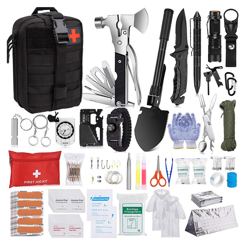 Emergency Survival Kit Set 163PCS