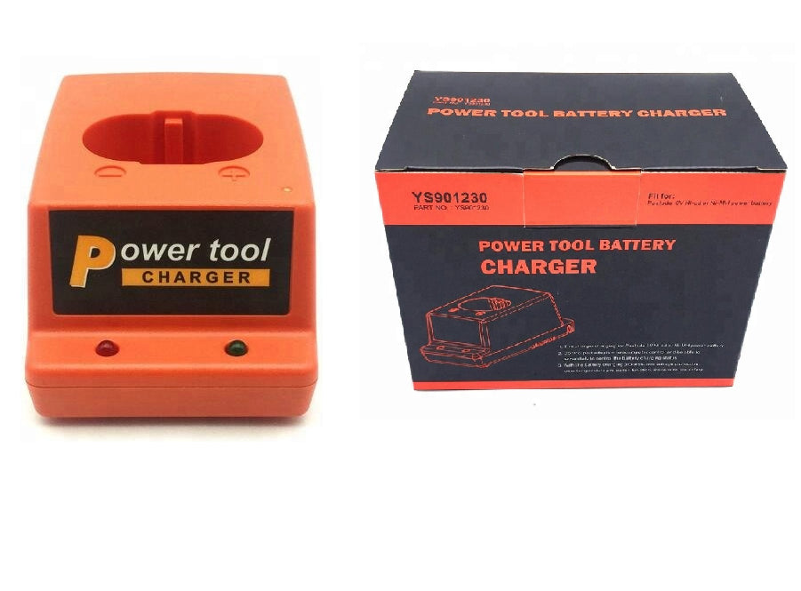Paslode Battery Charger with 2 Paslode Battery 3AH