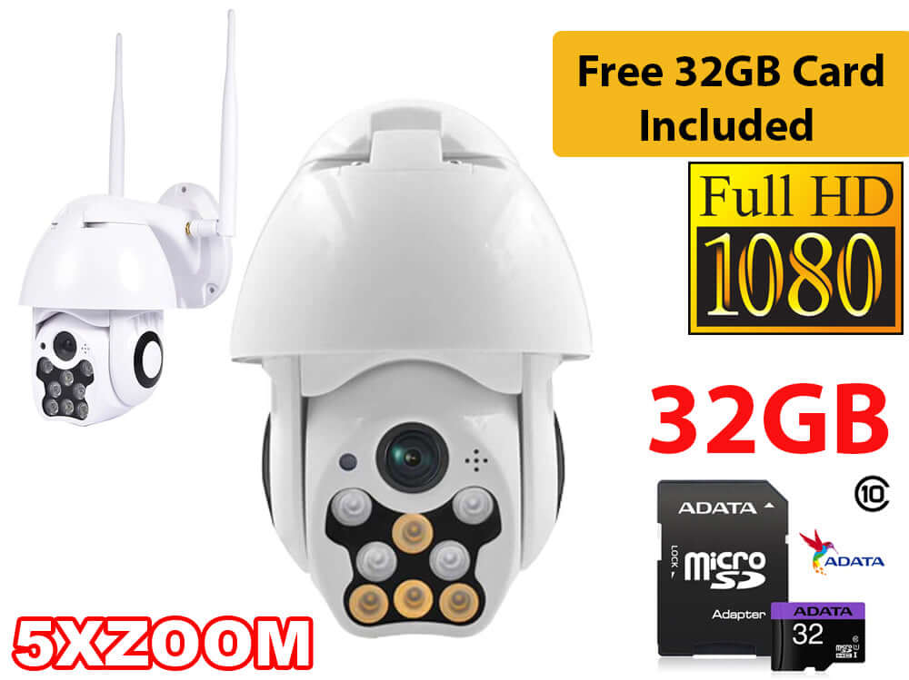 1080P PTZ Control Wireless security Camera - Homyspire NZ