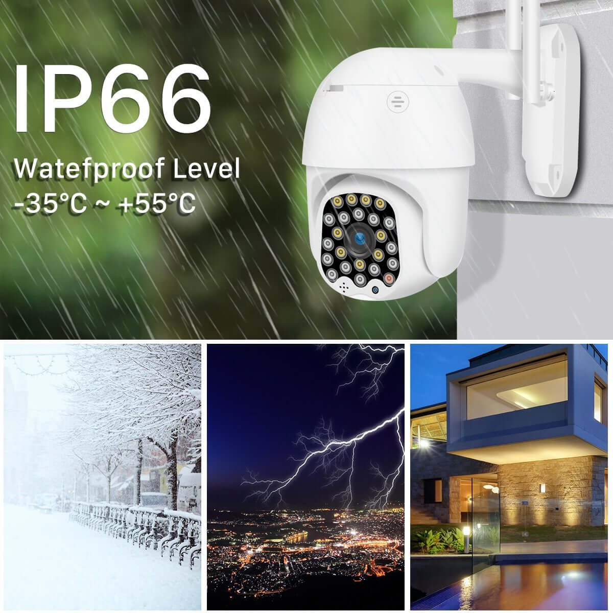 2MP Wireless Security Camera PTZ with 32GB Storage - Homyspire NZ