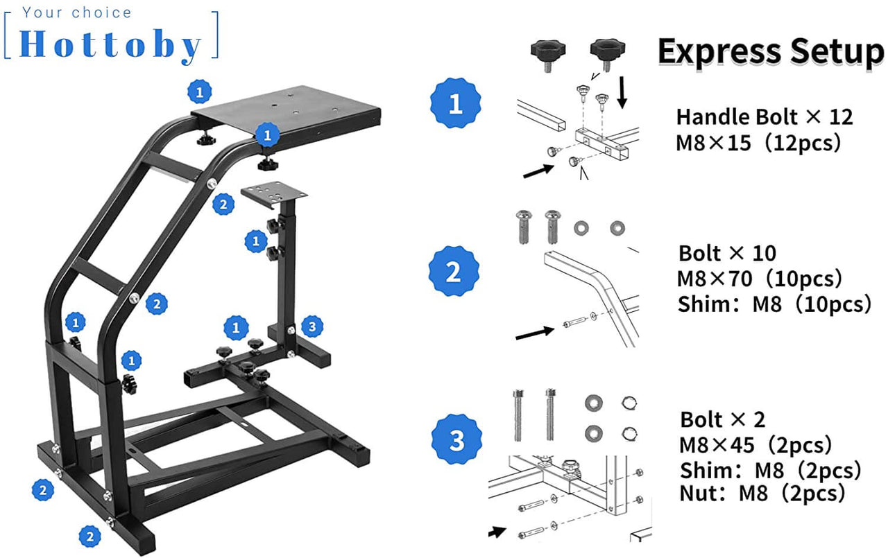 Gaming Wheel Stand