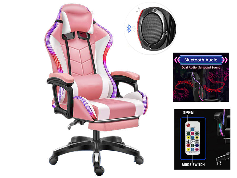 Gaming Chair Racing Chair RGB - Homyspire NZ