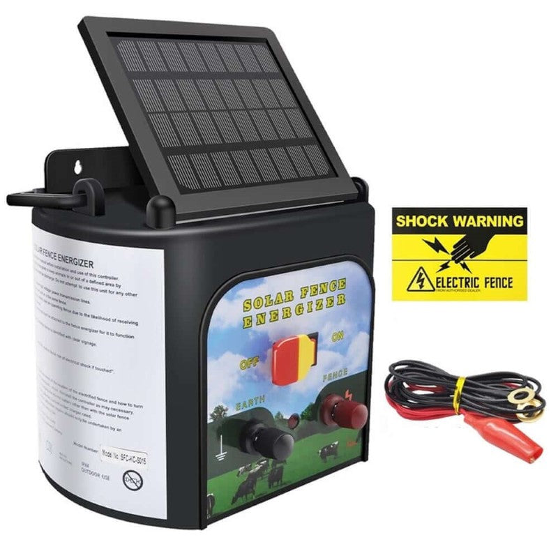 Solar Electric Fence Energiser 8Km - Homyspire NZ