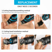 Thumbnail for Hair Trimmer Shaver Clippers Cordless