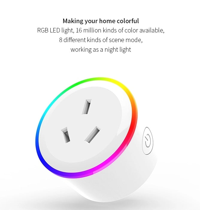 Wifi Smart Plug with RGB light