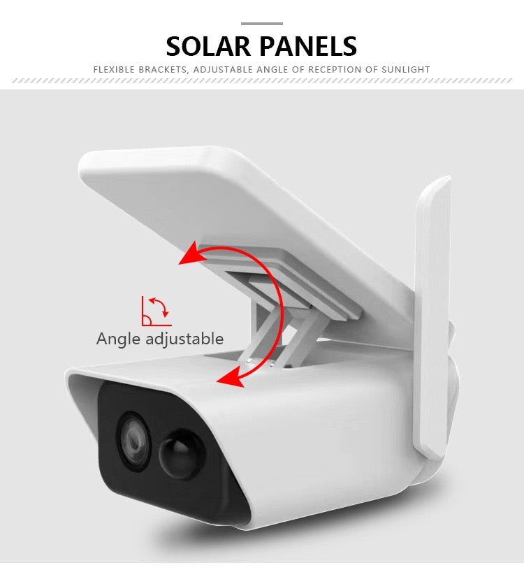 Solar Wireless Security Camera HD 1080P - Homyspire NZ