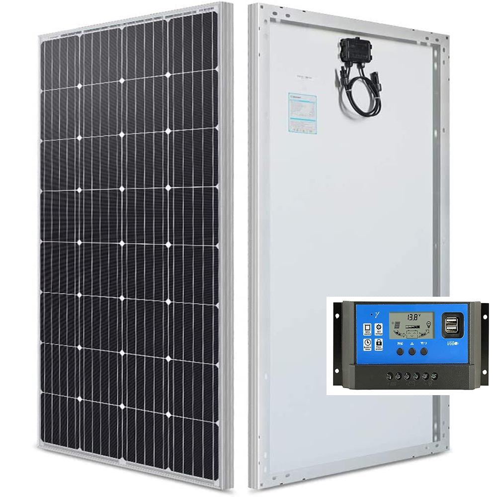 Solar Panel 30W with controller 20A 12V Monocrystalline - Homyspire NZ