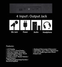 Thumbnail for 61 Key Keyboard Piano with Stand - Homyspire NZ