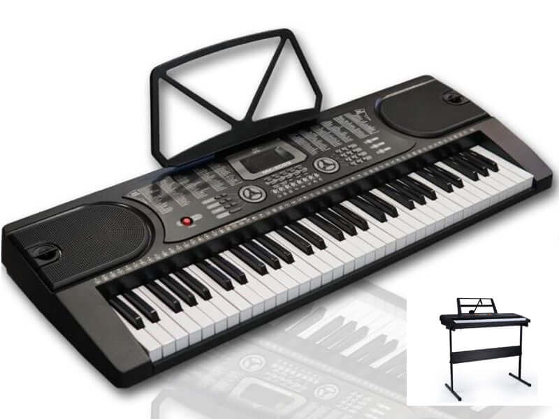 61 Key Keyboard Piano with Stand - Homyspire NZ